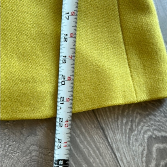 Yellow Blazer and Peplum Top Set - Picture 9 of 13